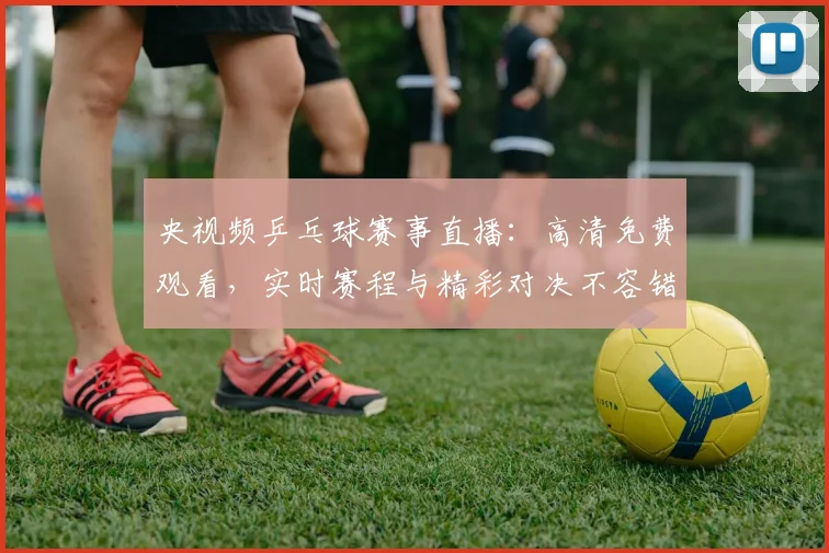 央视频乒乓球赛事直播：高清免费观看，实时赛程与精彩对决不容错过